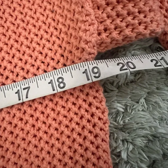 Ronny Kobo Knit Sweater Pullover Pastel Orange Long Sleeve Small - Picture 8 of 8
